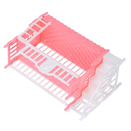 GALPADA Prinzessin Puppenbett Puppendekor realistisch Dekoration Mädchen puppenbett puppenbettchen puppenmöbel Miniaturmöbel Modell für Puppenhausmöbel Abs Rosa GALPADA Prinzessin Puppenbett Puppendekor realistisch Dekoration Mädchen puppenbett puppenbettchen puppenmöbel Miniaturmöbel Modell für Puppenhausmöbel Abs Rosa von GALPADA