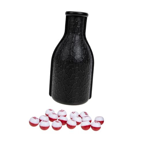 GALPADA Professionelle Verschleißfeste Pool Flasche aus Hochwertigem Harz Tragbare Snooker Shaker Flasche für Tischbillard Zuhause Praktisch und Leicht zu Reinigen für von GALPADA