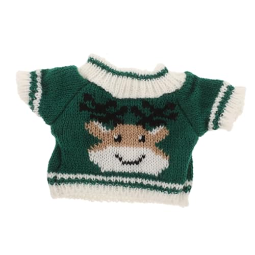 GALPADA Pullover Puppenkleidung Plüschbär Kinderpuppenkleidung Und Accessoires Puppenstrickkleidung Kuscheltierkleidung Weihnachtspuppenkleidung Wiederverwendbare Puppenkleidung Grün GALPADA Pullover Puppenkleidung Plüschbär Kinderpuppenkleidung Und Accessoires Puppenstrickkleidung Kuscheltierkleidung Weihnachtspuppenkleidung Wiederverwendbare Puppenkleidung Grün von GALPADA