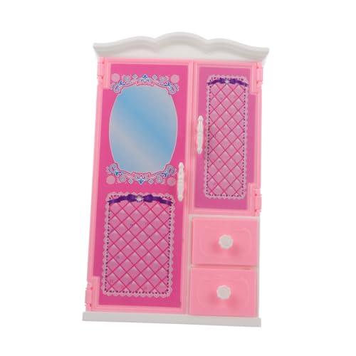 GALPADA Puppen Kleiderschrank Möbel mit Öffnbaren Türen und Kompakt Leichter Puppenschrank für Kreative Rollenspiele Tragbar Sicher ohne Ecken Rosa GALPADA Puppen Kleiderschrank Möbel mit Öffnbaren Türen und Kompakt Leichter Puppenschrank für Kreative Rollenspiele Tragbar Sicher ohne Ecken Rosa von GALPADA
