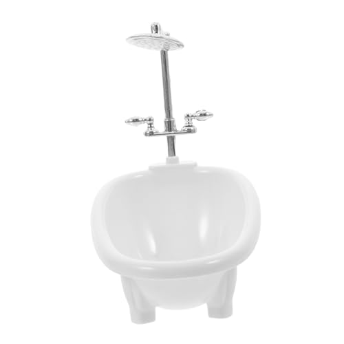 GALPADA Puppenbadezubehör Dekoration Badewanne Mit Wasserhahn Für Puppe Miniatur Kleine Badewanne Für Puppen Mini Badewanne Für Puppenhaus Puppenbadewanne Puppenhausbadewanne Winzige GALPADA Puppenbadezubehör Dekoration Badewanne Mit Wasserhahn Für Puppe Miniatur Kleine Badewanne Für Puppen Mini Badewanne Für Puppenhaus Puppenbadewanne Puppenhausbadewanne Winzige von GALPADA