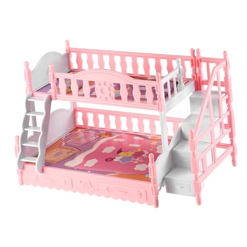 GALPADA Puppenbett Puppenhausmöbel 1 12 Etagenbetten Puppen Etagenbett Babypuppenbett Puppenhausbett Puppenhauszubehör Puppenhaus Hochbett Puppenhausbett Puppenbettwäsche Bettkissen GALPADA Puppenbett Puppenhausmöbel 1 12 Etagenbetten Puppen Etagenbett Babypuppenbett Puppenhausbett Puppenhauszubehör Puppenhaus Hochbett Puppenhausbett Puppenbettwäsche Bettkissen von GALPADA