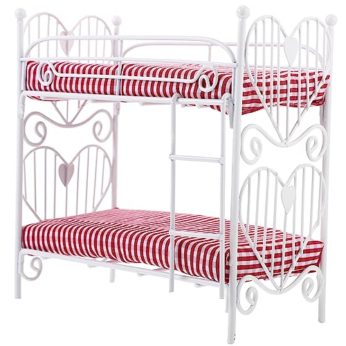GALPADA Puppenhaus Etagenbett für Puppenschlafzimmer und Kreative Spielszene Langlebig und Stabil Leicht zu Verstauen Perfektes Zubehör für Kinderzimmer Dekoration GALPADA Puppenhaus Etagenbett für Puppenschlafzimmer und Kreative Spielszene Langlebig und Stabil Leicht zu Verstauen Perfektes Zubehör für Kinderzimmer Dekoration von GALPADA