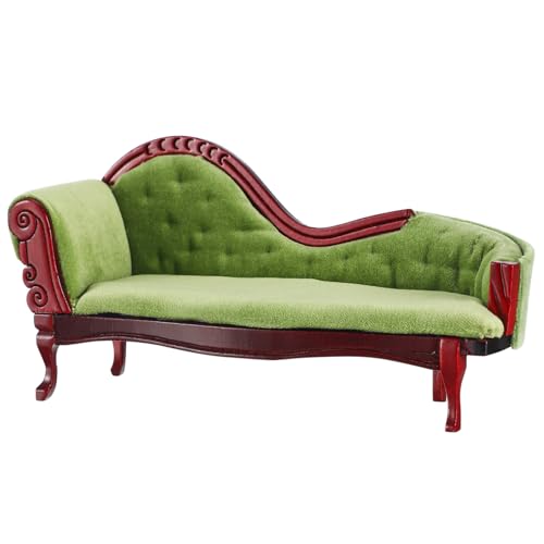 GALPADA Puppenhaus Mini Chaise Couch Ornamente Wohnen Puppenhaus Miniatur Sofa Großes Miniatur Lounge Sofa Kindersalon GALPADA Puppenhaus Mini Chaise Couch Ornamente Wohnen Puppenhaus Miniatur Sofa Großes Miniatur Lounge Sofa Kindersalon von GALPADA
