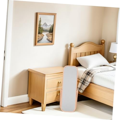 GALPADA Puppenhaus Zubehör Retro Stil Kompakt Leicht Für DIY Bastelprojekte Eleganter Ganzkörperspiegel Aus Material von GALPADA
