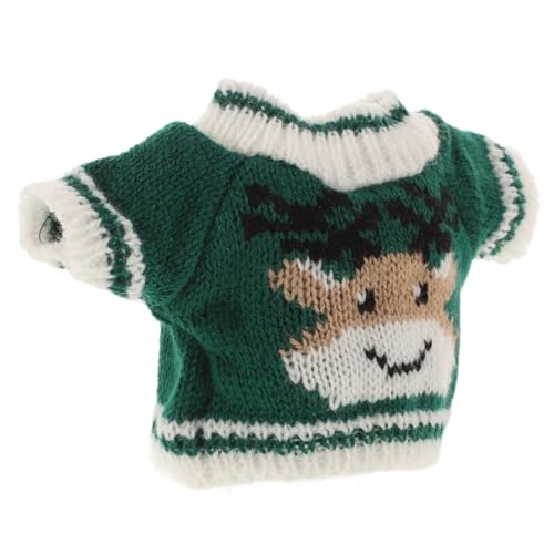 GALPADA Puppenpullover aus Wiederverwendbare Leichte Strickkleidung für Bärenpuppen Austauschbare Kuscheltiere Kleidung Süße Designs für Einfaches Ausziehen von GALPADA