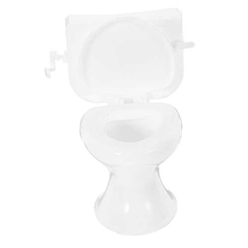 GALPADA Puppentoilette Mini-Toilette Für Puppenhaus Toilettenspielzeug Miniaturhausmöbel Miniaturspielzeug Miniaturpuppenhausmöbel Puppenhaus-Badezimmer-Accessoires Plastik Weiß GALPADA Puppentoilette Mini-Toilette Für Puppenhaus Toilettenspielzeug Miniaturhausmöbel Miniaturspielzeug Miniaturpuppenhausmöbel Puppenhaus-Badezimmer-Accessoires Plastik Weiß von GALPADA