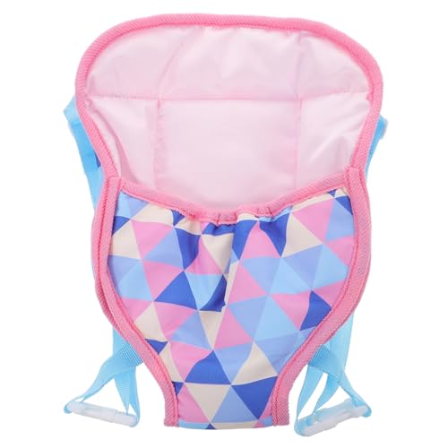 GALPADA Puppenträger für Puppen Verstellbare Tragetasche mit Robusten Schnallen Outdoor Tauglich Dreiecks Muster Zubehör für Puppenliebhaber und Kreative Spiele GALPADA Puppenträger für Puppen Verstellbare Tragetasche mit Robusten Schnallen Outdoor Tauglich Dreiecks Muster Zubehör für Puppenliebhaber und Kreative Spiele von GALPADA