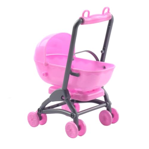 GALPADA Puppenwagen Realistischer Babywagen Aus Hochwertigem Für Puppenhaus Dekoration Und Rollenspiele Kreatives Zubehör Für Jahren Design von GALPADA