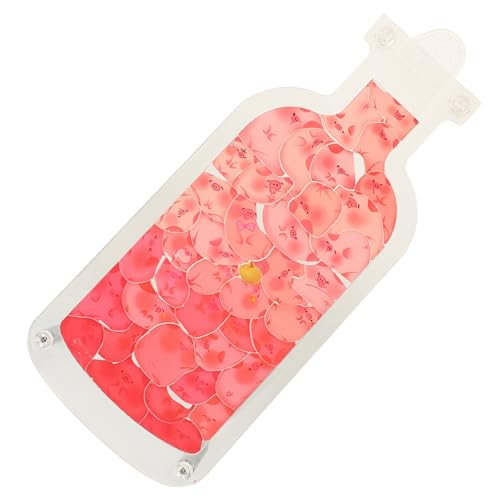 GALPADA Puzzle Drift Bottle Dekoration mit Cartoon Tiermotiv Kreatives Bastelspielzeug für Transparentes Flaschen Puzzle als Liebevolle Wohnraumdeko und Geschenkidee von GALPADA