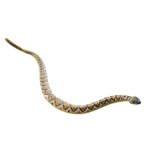 GALPADA Rattlesnake -Modellspielzeug realistisch Tierspielzeug für Schlangenminiatur Tiermodell kniffliges gefälschte Spielzeugschlangen Schlangenschmuck PVC Grün von GALPADA