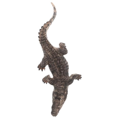 GALPADA Realistische Alligator Figur mit Beweglichem Mund Detailgetreues Reptil Pädagogisch Nützlich Feinmotorik und Kognitiver Entwicklung von GALPADA