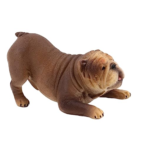GALPADA Realistische Bulldoggen Figur aus Kunststoff Dekoratives Hundemodell für Schreibtisch Wohnzimmer und Kinderzimmer Handbemalt Lebensecht für Hundeliebhaber GALPADA Realistische Bulldoggen Figur aus Kunststoff Dekoratives Hundemodell für Schreibtisch Wohnzimmer und Kinderzimmer Handbemalt Lebensecht für Hundeliebhaber von GALPADA