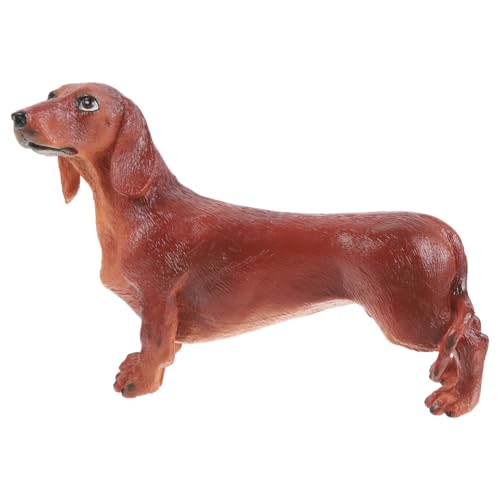 GALPADA Realistische Dackel Figur Simulation Hund Modell aus Sicherem Kunststoff Edukatives für Tiererkennung Stabile Hundeskulptur Fantasie und Wissen Braun GALPADA Realistische Dackel Figur Simulation Hund Modell aus Sicherem Kunststoff Edukatives für Tiererkennung Stabile Hundeskulptur Fantasie und Wissen Braun von GALPADA