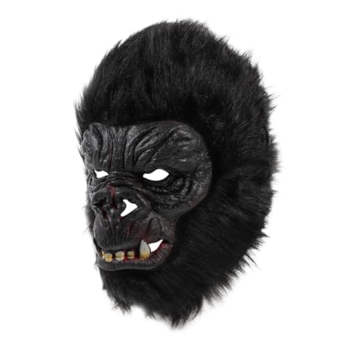GALPADA Realistische Gorilla Maske Halloween Vollgesichtsmaske Tierkostüm Cosplay Requisit für Party Karneval Fasching Unisex GALPADA Realistische Gorilla Maske Halloween Vollgesichtsmaske Tierkostüm Cosplay Requisit für Party Karneval Fasching Unisex von GALPADA