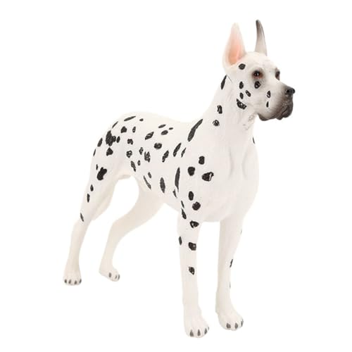 GALPADA Realistische Hundefigur aus Kunststoff Detailgetreues Simulation Modell Langlebige Gartendekoration und Lernspielzeug Lebensecht Gestaltetes Hund Tierornament für Hunde Liebhaber von GALPADA