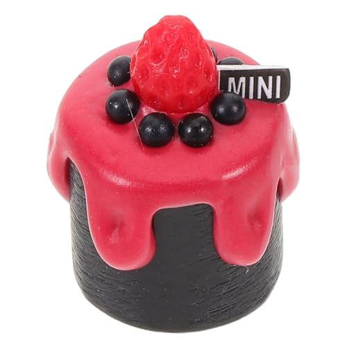 GALPADA Realistische Mini Kuchen Deko Künstliches Dessert Modell für Puppenhaus Bäckerei Szenen Vielseitig für Unterricht Fotografie und DIY Projekte Tragbar und Detailgetreu für Kreative von GALPADA