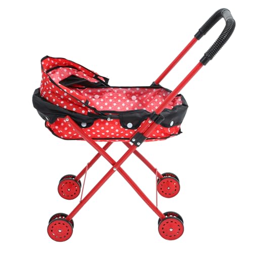 GALPADA Realistischer Puppenwagen mit Stabilem Rahmen Leichtem Design und Langlebigem Material Bewegliches Doll Zubehör für Rollenspielen im Alltag GALPADA Realistischer Puppenwagen mit Stabilem Rahmen Leichtem Design und Langlebigem Material Bewegliches Doll Zubehör für Rollenspielen im Alltag von GALPADA