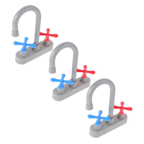 GALPADA Realistischer Wassereffekt Simulation Wasserhahn Zubehör Interaktives Lernspielzeug für Rollenspiele im Küchen von GALPADA
