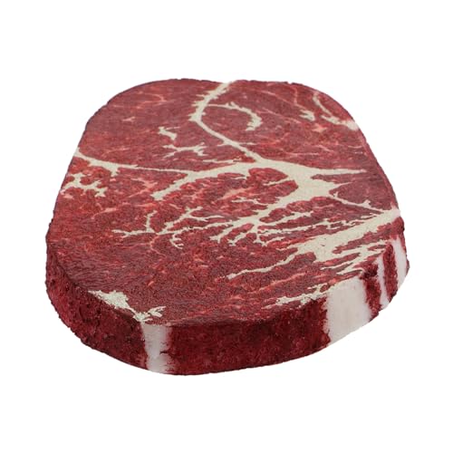 GALPADA Realistisches Kleines Steak Modell Detailgetreue Künstliche Roast Dekoration Tragbares Food Prop für Fotografie Ausstellungen Party und Küchendekor Lebensnahes Fleischimitat GALPADA Realistisches Kleines Steak Modell Detailgetreue Künstliche Roast Dekoration Tragbares Food Prop für Fotografie Ausstellungen Party und Küchendekor Lebensnahes Fleischimitat von GALPADA