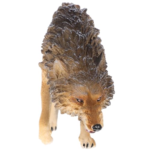 GALPADA Realistisches Kleines Wolfmodell aus Solidem Abs Detailgetreue Wildlife Dekoration für Kinderzimmer und Tisch Stabile Stehfigur als Naturgetreues Wildtier für Junge Mädchen und GALPADA Realistisches Kleines Wolfmodell aus Solidem Abs Detailgetreue Wildlife Dekoration für Kinderzimmer und Tisch Stabile Stehfigur als Naturgetreues Wildtier für Junge Mädchen und von GALPADA