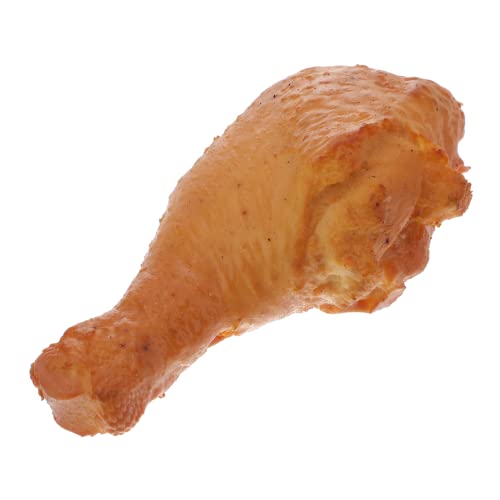 GALPADA Realistisches Künstliches Hähnchenschenkel aus Langlebigem PVC Hautfreundlich Vielseitig Einsetzbar für Fotografie Werbung Gastronomie Halloween und Verkaufspräsentationen GALPADA Realistisches Künstliches Hähnchenschenkel aus Langlebigem PVC Hautfreundlich Vielseitig Einsetzbar für Fotografie Werbung Gastronomie Halloween und Verkaufspräsentationen von GALPADA