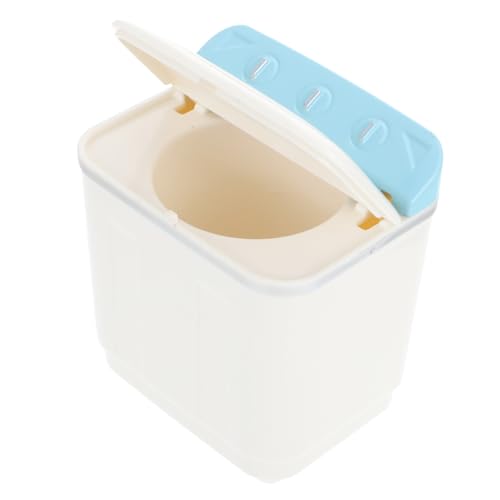 GALPADA Realistisches Mini Waschmaschine Weiß Pädagogisches Haushaltsgerät für Leichtes Sicheres Modell zum Lernen für Junge Mädchen von GALPADA