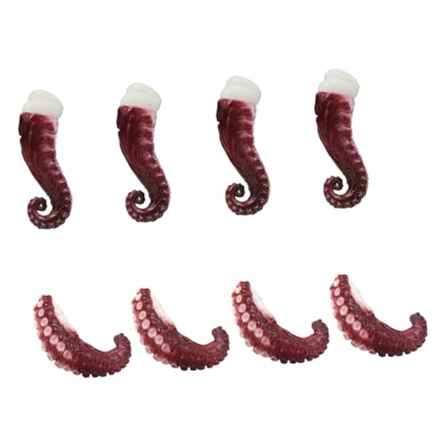GALPADA Realistisches Octopus Krallen Modell Teiliges aus PVC Lebensechte Meeresfrüchte Deko für Esstisch Ladenschaufenster und Kreative Tischornamente Frische Langlebig und Detailgetreu von GALPADA
