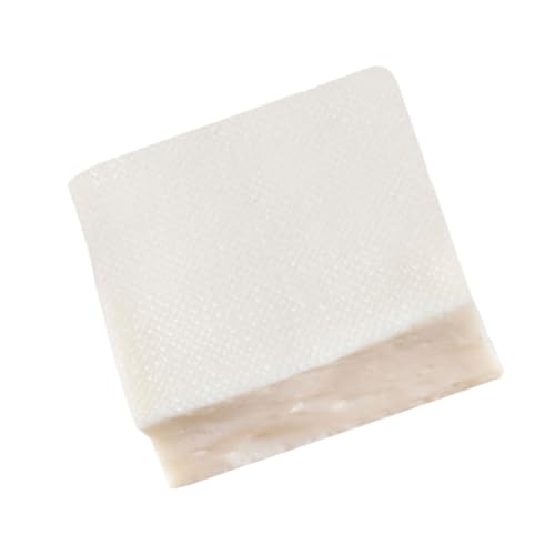GALPADA Realistisches PVC Tofu Modell Langlebige Simulation Dekorativer Food Store Schmuck Detailgetreues Bohnengallerte Requisit für Fotografie und Display von GALPADA