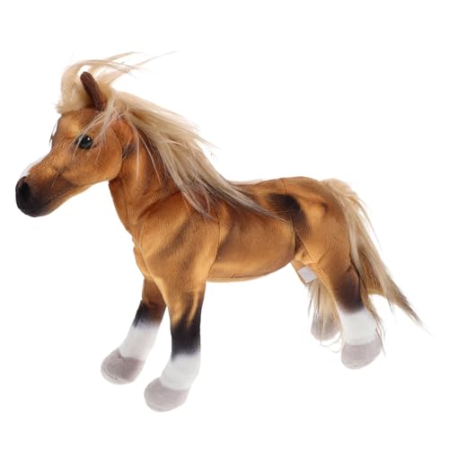 GALPADA Realistisches Pferd Plüsch Tier Hochwertiges Kuscheltier für Home Decor zur von Glück und Wohlstand GALPADA Realistisches Pferd Plüsch Tier Hochwertiges Kuscheltier für Home Decor zur von Glück und Wohlstand von GALPADA