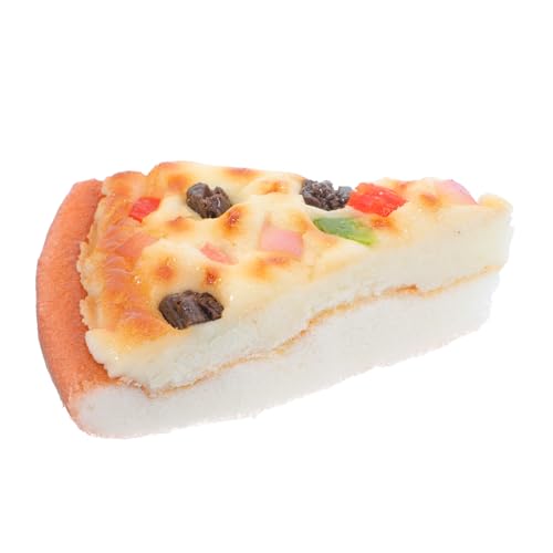 GALPADA Realistisches Pizza Slice Modell Lebensechte Deko für Fotografie Küchenpräsentation Rollenspiel und Heimdekoration GALPADA Realistisches Pizza Slice Modell Lebensechte Deko für Fotografie Küchenpräsentation Rollenspiel und Heimdekoration von GALPADA