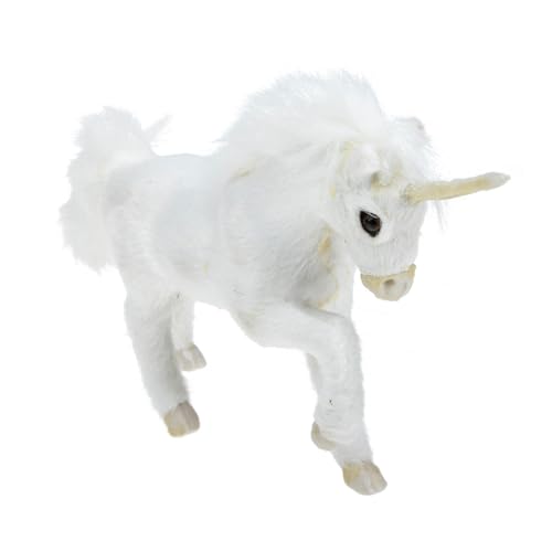 GALPADA Realistisches Plüsch Einhorn Modell Weiches Kuscheltier Ornament für Schlafzimmer und Schreibtisch Dekoration Hautfreundlich Formstabil Vielseitig als Foto Requisite und Geeignet GALPADA Realistisches Plüsch Einhorn Modell Weiches Kuscheltier Ornament für Schlafzimmer und Schreibtisch Dekoration Hautfreundlich Formstabil Vielseitig als Foto Requisite und Geeignet von GALPADA