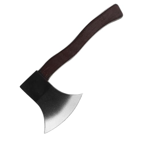 GALPADA Realistisches Pu axt Requisit für Sicheres Halloween Wikinger Kostüm Zubehör Lebensechte Verkleidung und Party Dekoration für Spiele und Aufführungen von GALPADA