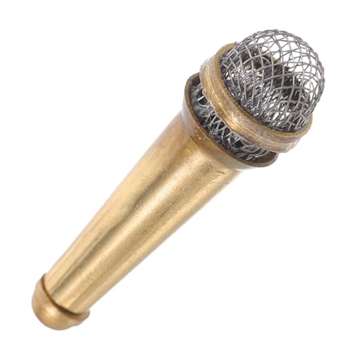 GALPADA Realistisches Puppenhaus Mikrofon für Musik Themen Kreatives Zubehör für Miniatur Szenen Requisiten für Partys und Cosplay GALPADA Realistisches Puppenhaus Mikrofon für Musik Themen Kreatives Zubehör für Miniatur Szenen Requisiten für Partys und Cosplay von GALPADA