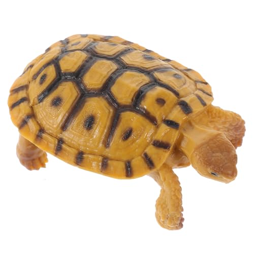 GALPADA Realistisches Schildkrötenmodell aus Kunststoff Lebensechte Simulationstierskulptur für Garten Zimmerdekoration Pädagogisches Detailreich von GALPADA