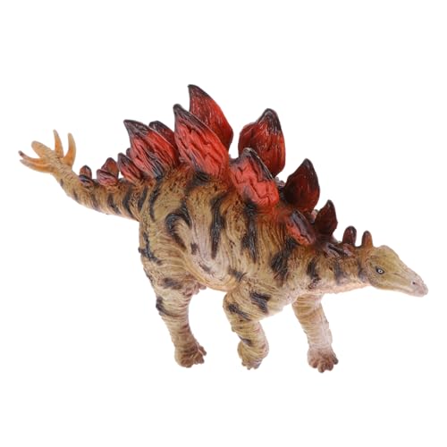 GALPADA Realistisches Stegosaurus Dinosaurier Modell Stabile Statische Tierfigur als Landschaftsschmuck Detailreiche Sammler Dekoration für Kinderzimmer Büro und Garten Kleines von GALPADA