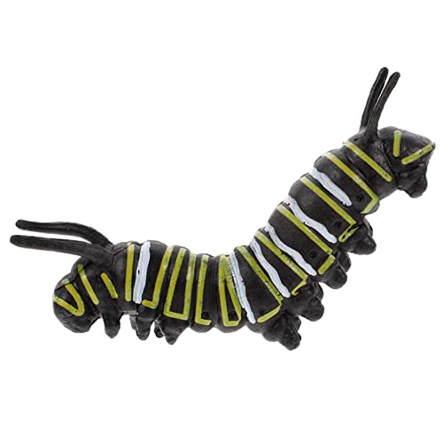 GALPADA Realistisches Wurm Modell Lernspielzeug Simulation Raupenfigur Dekorationsobjekt Pädagogisch Geeignet von GALPADA