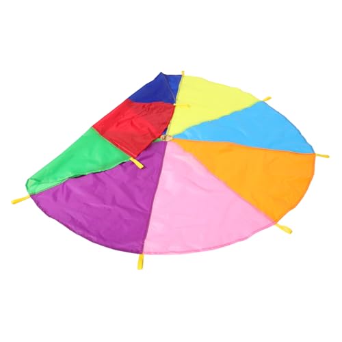 GALPADA Regenbogen Fallschirm für Kooperatives Spielzelt Tragbar Fördert und Soziale Interaktion für Outdoor Aktivitäten und Sportunterricht GALPADA Regenbogen Fallschirm für Kooperatives Spielzelt Tragbar Fördert und Soziale Interaktion für Outdoor Aktivitäten und Sportunterricht von GALPADA