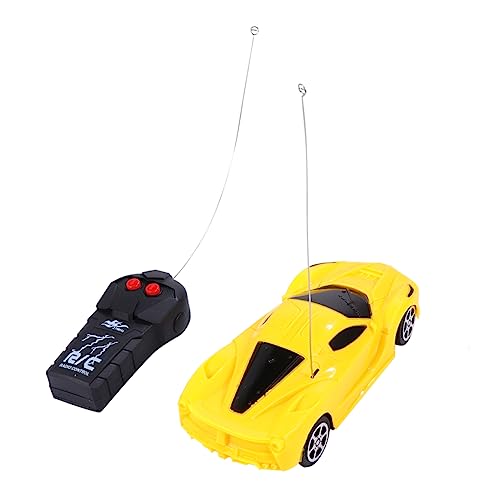 GALPADA Rennauto Fernbedienungsauto für Gelb aus Hochwertigem Langlebig für Drinnen und Draußen Perfektes für Jungen von GALPADA
