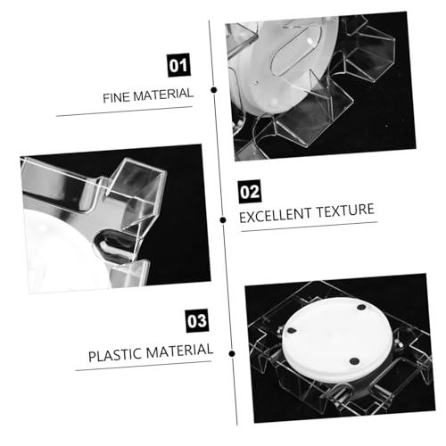 GALPADA Rotierender Kartenhalter aus Robustem Kunststoff mit Doppeltem Kartenfach Drehbar Praktisch für Kartendecks Stabile Aufbewahrung für Poker und Andere Kartenspiele GALPADA Rotierender Kartenhalter aus Robustem Kunststoff mit Doppeltem Kartenfach Drehbar Praktisch für Kartendecks Stabile Aufbewahrung für Poker und Andere Kartenspiele von GALPADA