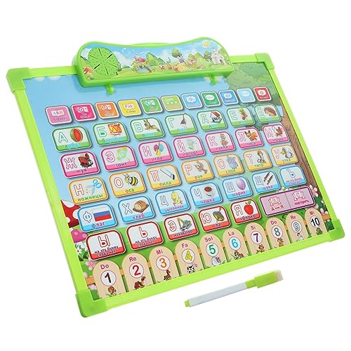 GALPADA Russisches Alphabet Lernspielzeug Wanddiagramm für Pädagogisches Alphabet Poster Sprachentwicklung für Leseförderung im Kinderzimmer GALPADA Russisches Alphabet Lernspielzeug Wanddiagramm für Pädagogisches Alphabet Poster Sprachentwicklung für Leseförderung im Kinderzimmer von GALPADA