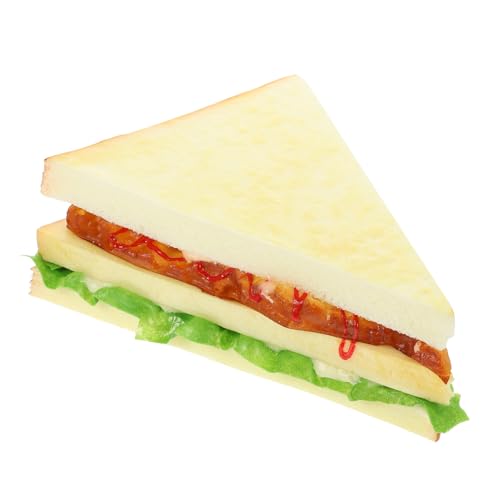 GALPADA Sandwich-Modell Essen Brotfälschung Simulation künstliches Brot Brot-Lebensmittel-Modell realistisches Brot falsches Brot lebensechte Brotfotografie-Requisite Brotmodell Pu GALPADA Sandwich-Modell Essen Brotfälschung Simulation künstliches Brot Brot-Lebensmittel-Modell realistisches Brot falsches Brot lebensechte Brotfotografie-Requisite Brotmodell Pu von GALPADA