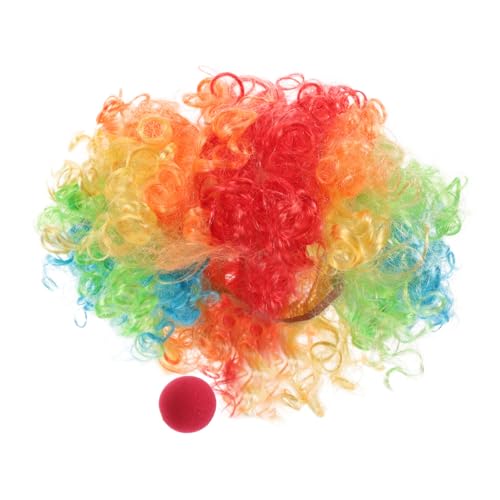 GALPADA Satz Clown-requisiten Und Kostüme Clownkostüm Für Mädchen Halloween-perücken Für Erwachsene Perücken Halloween-perücken Für Lustige Perücken Clownhut Clownshaar Tuch GALPADA Satz Clown-requisiten Und Kostüme Clownkostüm Für Mädchen Halloween-perücken Für Erwachsene Perücken Halloween-perücken Für Lustige Perücken Clownhut Clownshaar Tuch von GALPADA