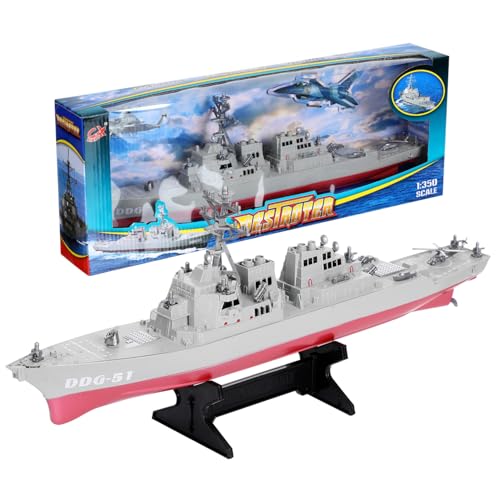 GALPADA Schlachtschiffmodell Schlafzimmerdekoration für Jungen Spielzeugzerstörer Jungs Kriegsschiff-Spielzeugmodell Kriegsschiff-Modellspielzeug Zerstörer Schiff Spielzeugschiff Plastik GALPADA Schlachtschiffmodell Schlafzimmerdekoration für Jungen Spielzeugzerstörer Jungs Kriegsschiff-Spielzeugmodell Kriegsschiff-Modellspielzeug Zerstörer Schiff Spielzeugschiff Plastik von GALPADA