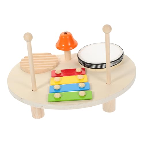 GALPADA Schlagzeug Xylophon Holzspielzeug Pädagogisches Musikspielzeug mit Trommel Becken und Klangblock Interaktives Percussion Instrument für Jungen und Mädchen Ab Jahren GALPADA Schlagzeug Xylophon Holzspielzeug Pädagogisches Musikspielzeug mit Trommel Becken und Klangblock Interaktives Percussion Instrument für Jungen und Mädchen Ab Jahren von GALPADA