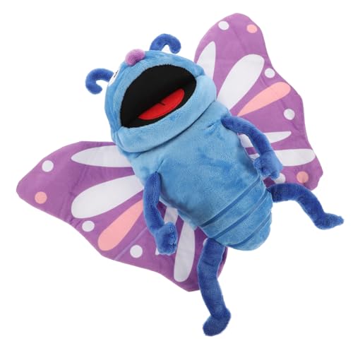 GALPADA Schmetterling Handpuppe Plüsch Kuscheltier Interaktiv Rollenspiel Fingerspielzeug für Puppentheater Geburtstagsgeschenk GALPADA Schmetterling Handpuppe Plüsch Kuscheltier Interaktiv Rollenspiel Fingerspielzeug für Puppentheater Geburtstagsgeschenk von GALPADA