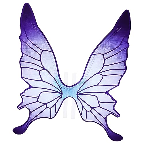 GALPADA Schmetterlingsflügel für Erwachsene Einstellbare Flügel Kostüm Accessoire für Karneval Halloween Partys und Cosplay für Verschiedene Körpertypen von GALPADA