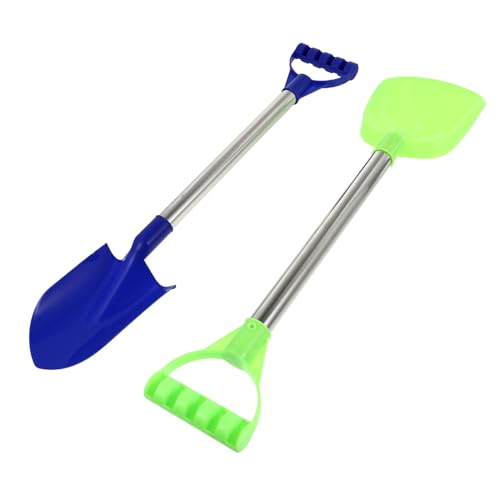 GALPADA Schneeschaufel Edelstahl Doppelschaufel Winterspielzeug für Draußen Leicht Robust zum Schneebauen Schneebällen Garten Zufällige Farbe GALPADA Schneeschaufel Edelstahl Doppelschaufel Winterspielzeug für Draußen Leicht Robust zum Schneebauen Schneebällen Garten Zufällige Farbe von GALPADA