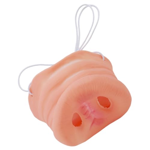 GALPADA Schweinenasensimulation Halloween Nase Und Ohren Schwein Kostüm Erwachsene Klein Karikatur Cosplay Schwein Prop Verkleiden Schwein Prop Party Schweinnase Fell Emulsion von GALPADA
