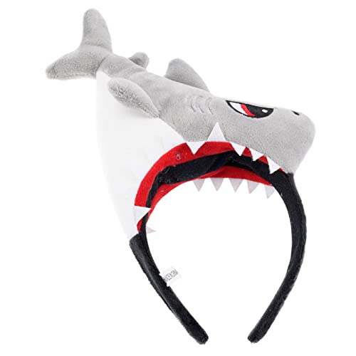 GALPADA Shark Headband Für Halloween Lustiges Haarschmuck-accessoire Für Kostümpartys Robustes Und Komfortables Design Für Erwachsene Für Meerestier-themenfeiern von GALPADA